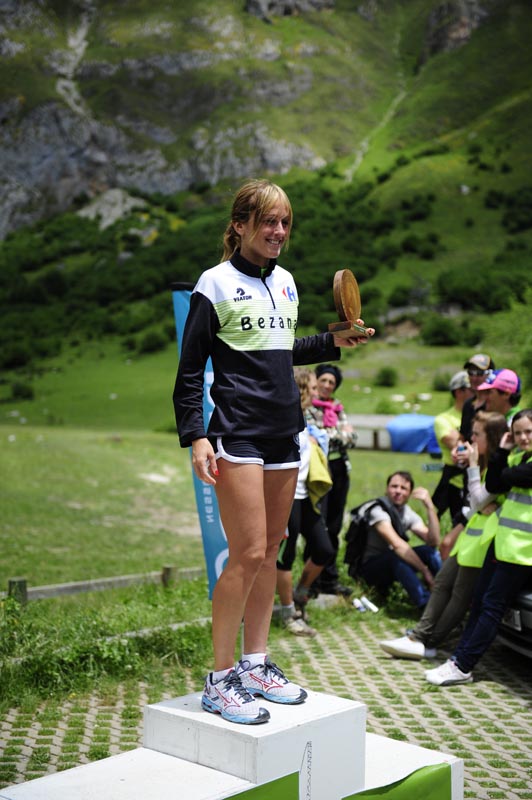 Azara García ganadora Km Vertical Fuente Dé 2012