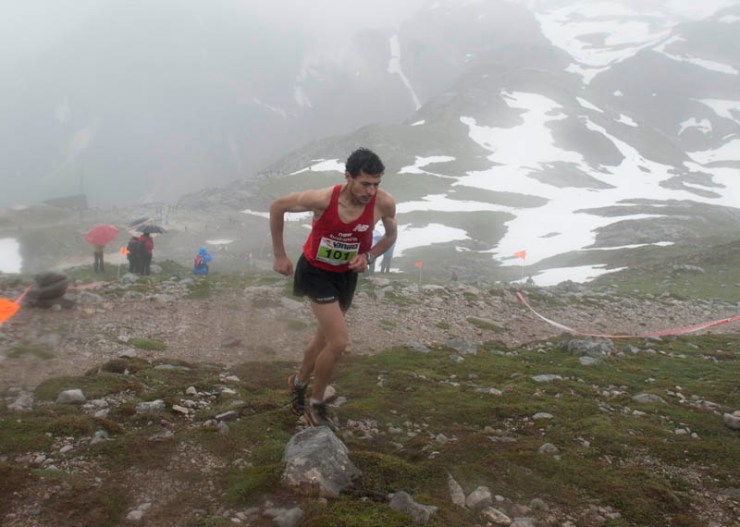 Javier Crespo 3º en km vertical fuente de 2013