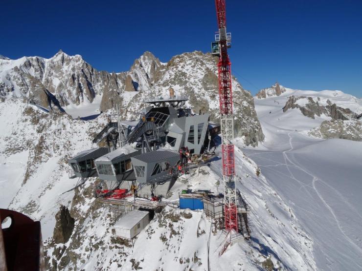 Estación teleférico Courmayeur