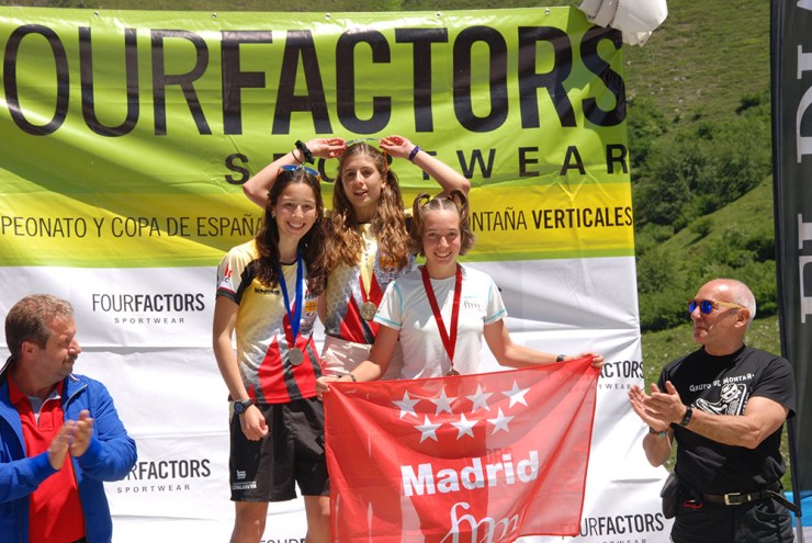 Cadete femenino-Jana Aguilar, Amalia Bardolet, Angeles Dies