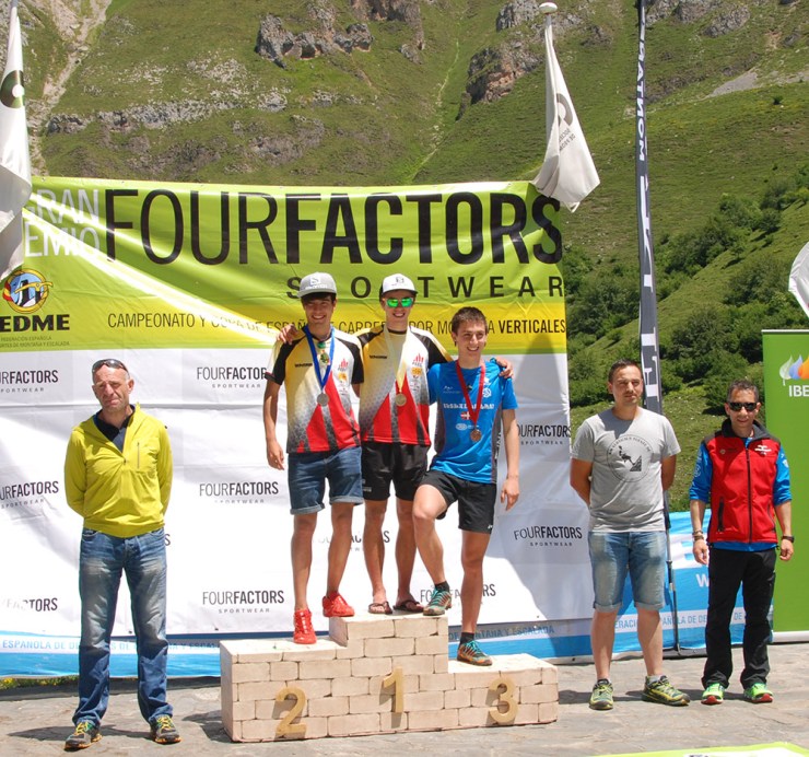 Junior masculino-Jan Margarit, Marc Traserra, Aitor Ajuria