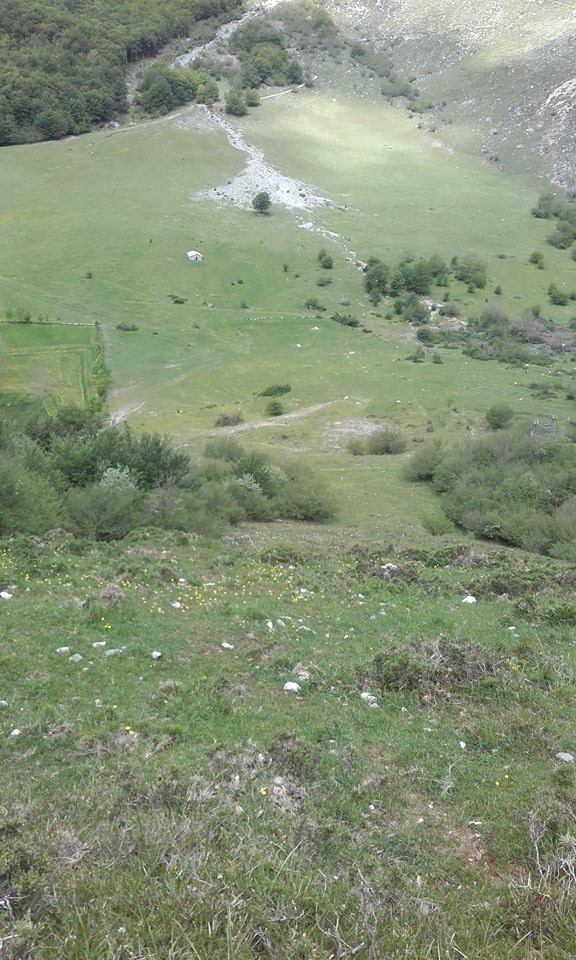 Entre el comienzo de la zona más pendiente y la salida hay suficiente terreno para que los corredores cojan posiciones.