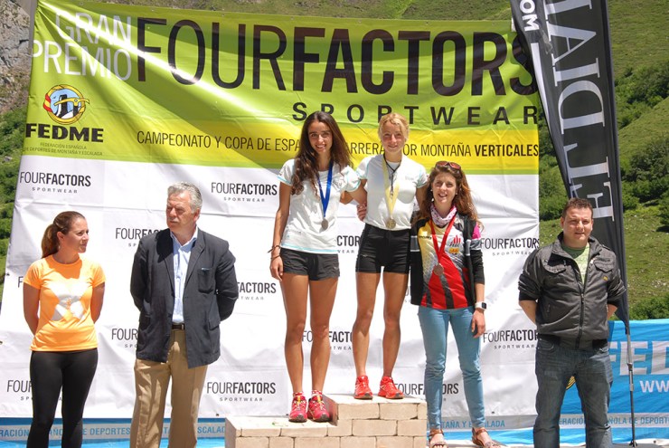 Senior promesa femenino-Paula Cabrerizo, Fátima de Diego, Julia Font